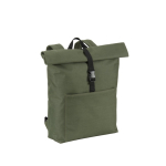Multifunktionaler Laptop-Rucksack mit Rollverschluss, 17,3” farbe dunkelgrün