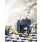 Kühlrucksack für Picknick aus recyceltem Polyester mit Utensilien Stimmungsbild