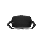 Bauchtasche aus recyceltem Polyester mit Innenfutter & zwei Fächern farbe schwarz dritte Ansicht
