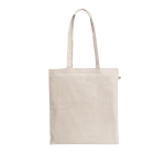 Stofftasche aus recycelter Baumwolle und Polyester, 150 g/m2 farbe natürliche farbe
