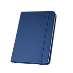 Liniertes Notizbuch aus teilweise recyceltem Material, A5 farbe blau