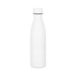 Edelstahl-Thermoflasche mit auslaufsicherem Deckel, 520 ml farbe weiß