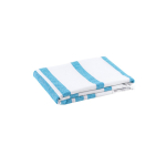 Gestreiftes Strandhandtuch aus Baumwolle und Polyester, 180 g/m² farbe hellblau dritte Ansicht