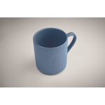 Keramiktasse in matter Farbe mit Reliefstruktur, 340 ml farbe blau zweites Detailbild