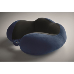 Reisekissen aus Schaumstoff mit ergonomischer Nackenstütze farbe blau drittes Detailbild