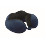 Reisekissen aus Schaumstoff mit ergonomischer Nackenstütze farbe blau achte Ansicht