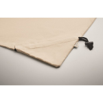 Faltbare Einkaufstasche aus recycelter Baumwolle, 140 g/m2 farbe beige viertes Detailbild