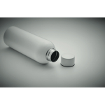 Tropfsichere Flasche aus recyceltem Edelstahl 750 ml farbe weiß