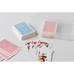 2er-Set mit je 54 Spielkarten in transparenter Hülle farbe transparent sechstes Detailbild