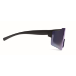 Sportsonnenbrille mit verspiegelten Gläsern und UV400-Schutz farbe blau dritte Ansicht