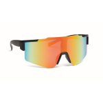 Sportsonnenbrille mit verspiegelten Gläsern und UV400-Schutz farbe mehrfarbig