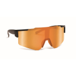 Sportsonnenbrille mit verspiegelten Gläsern und UV400-Schutz