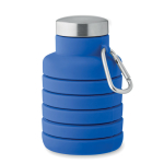Faltbare Silikonflasche mit Karabiner 500 ml