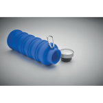 Faltbare Silikonflasche mit Karabiner 500 ml