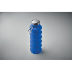 Faltbare Silikonflasche mit Karabiner 500 ml