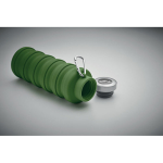 Faltbare Silikonflasche mit Karabiner 500 ml