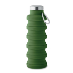 Faltbare Silikonflasche mit Karabiner 500 ml