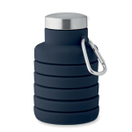 Faltbare Silikonflasche mit Karabiner 500 ml