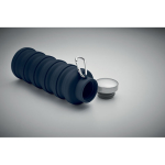 Faltbare Silikonflasche mit Karabiner 500 ml