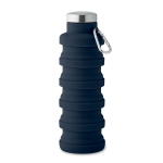 Faltbare Silikonflasche mit Karabiner 500 ml