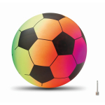Bunter aufblasbarer Strandball mit Ventil farbe mehrfarbig