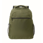 Laptop-Rucksack mit Front- und Seitentaschen, 15” farbe militärgrün sechste Ansicht