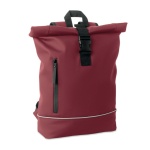Wasserdichter Rolltop-Rucksack mit Reflektoren, 15''