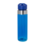 Wasserflasche aus Tritan mit klappbarem Mundstück, 650 ml farbe blau zweite Vorderansicht