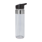 Wasserflasche aus Tritan mit klappbarem Mundstück, 650 ml farbe transparent zweite Seitenansicht
