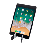 Halter für Tablet und Smartphone als Werbeartikel bedrucken farbe weiß dritte Ansicht