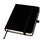 Notizbuch mit Hardcover und Soft-Touch-Umschlag, A6 liniert farbe schwarz