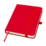 Notizbuch mit Hardcover und Soft-Touch-Umschlag, A6 liniert farbe rot