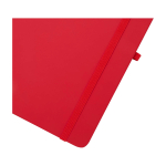 Notizbuch mit Hardcover und Soft-Touch-Umschlag, A6 liniert farbe rot Detailansicht 1