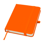 Notizbuch mit Hardcover und Soft-Touch-Umschlag, A6 liniert farbe orange