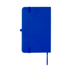 Notizbuch mit Hardcover und Soft-Touch-Umschlag, A6 liniert farbe köngisblau zweite Rückansicht