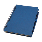 Wiederverwendbares A5-Notizbuch mit Kugelschreiber, schwarze Tinte farbe marineblau