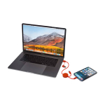 5-in-1 Schnellladekabel aus recyceltem Kunststoff vierte Ansicht