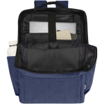 Rucksack aus recyceltem Polyester mit Laptopfach zweite Ansicht