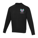 Unisex-Pulli aus Recycling-Polyester, 280 g/m2, Elevate NXT Ansicht mit Siebdruck