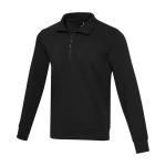 Unisex-Pullover aus recyceltem Stoff, 280 g/m2, Elevate NXT farbe schwarz