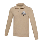 Unisex-Pullover aus recyceltem Stoff, 280 g/m2, Elevate NXT Ansicht mit Siebdruck