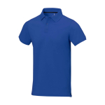 Herren-Poloshirt aus Piqué-Baumwolle, 200 g/m2, Elevate Life farbe blau