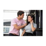 Herren-Poloshirt aus Piqué-Baumwolle, 200 g/m2, Elevate Life farbe weiß Lifestyle-Bild