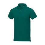 Herren-Poloshirt aus Piqué-Baumwolle, 200 g/m2, Elevate Life farbe dunkelgrün
