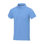 Herren-Poloshirt aus Piqué-Baumwolle, 200 g/m2, Elevate Life farbe hellblau