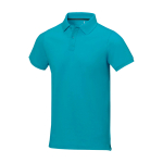 Herren-Poloshirt aus Piqué-Baumwolle, 200 g/m2, Elevate Life farbe pastellblau