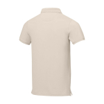 Herren-Poloshirt aus Piqué-Baumwolle, 200 g/m2, Elevate Life dritte Rückansicht
