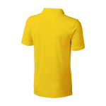 Herren-Poloshirt aus Piqué-Baumwolle, 200 g/m2, Elevate Life Rückansicht