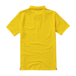 Herren-Poloshirt aus Piqué-Baumwolle, 200 g/m2, Elevate Life flache Ansicht