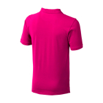 Herren-Poloshirt aus Piqué-Baumwolle, 200 g/m2, Elevate Life Rückansicht